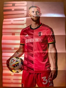 St Louis CITY SC Matchday Program vs MN United 2024 Yaro / Teuchert Poster - Picture 1 of 3