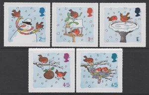 Great Britain 2001 Christmas set of 5 MUH - Picture 1 of 1