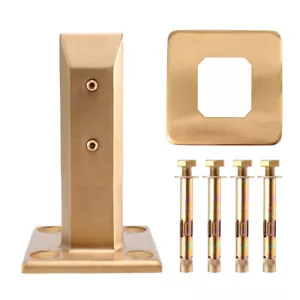 Glass Supporter Clamp Spigot Balustrade Railing Hardware Bracket - Picture 1 of 12