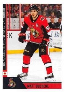 2018-19 Panini NHL Stickers #182 Matt Duchene Ottawa Senators Hockey Sticker
