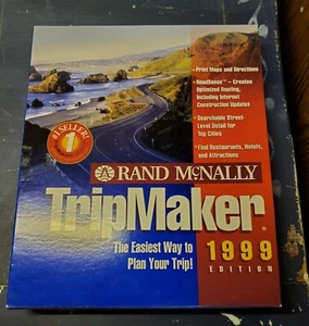 068- RAND MCNALLY TRIPMAKER - 1999 EDITION - Picture 1 of 5