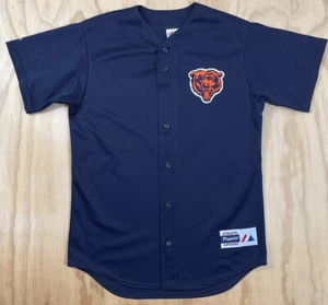 Chicago Bears Baseball Style Mesh Jersey Medium Majestic #70 Alfonso Boone - Picture 1 of 7