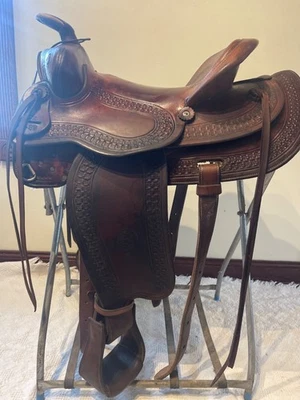 Cuerda de 15" Colorado Saddlery EE. UU. Western Ranching Foto 1 de 4