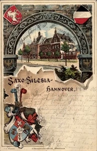 Studentika Litho Hannover in Niedersachsen, Saxo Silesia, Wappen - 4745888 - Bild 1 von 2