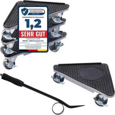 7 tlg. Möbeltransport Set 1,05T Möbelheber Umzughelfer Möbelrollen Möbelrücker ❥ - Bild 1 von 4