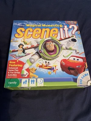 Disney Magical Moments Scene It? Juego DVD Family Edición 2010 PROBADO Foto 1 de 4