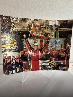 Tony Stewart Signed 11x14Photo - Image 1 of 3