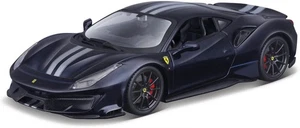 BBURAGO : 1/24 : FERRARI : 488 :PISTA :18-26026B : DIE-CAST Model : Black - Picture 1 of 7