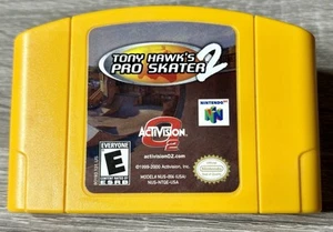 Tony Hawk's Pro Skater 2 Nintendo 64 N64 Authentic Cleaned, Tested & Working - Picture 1 of 11