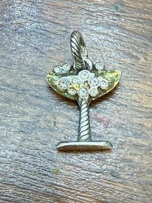 Brighton Martini Margarita Bebida Vaso 21 Cumpleaños Alcohol Burbujas ABC Dije Foto 1 de 4