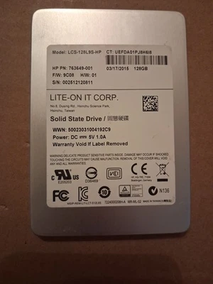 SSD Drive Lite-On LCS 128gb s-ata 2,5" - Image 1 of 4