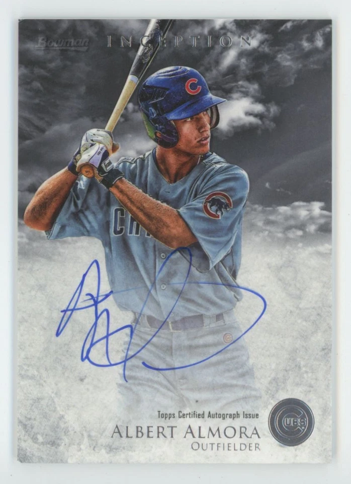 Albert Almora 2013 Bowman Inception Auto #PA-AA Chicago Cubs - Image 1 of 3