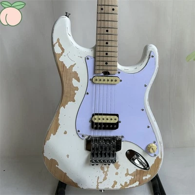 Top Quality Relic Guitar: Alder Body, S-H Pickups, Chrome Hardware - Image 1 of 4