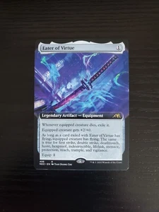 MTG Kamigawa: Neon Dynasty - Mangiatore di Virtù (496) Arte estesa - Foto 1 di 2