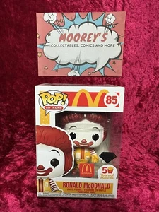 Funko Pop Vinyl Ronald McDonald #85 Diamond Collection AUS Special Edition - Picture 1 of 7