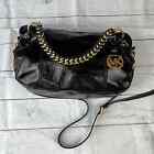 Michael Kors TRISTAN Convertible Pattern Leather Satchel Handbag