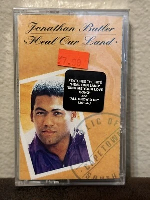 JONATHAN BUTLER Heal Our Land SEALED Cassette Tape 1990 R&B Smooth Jazz - Image 1 of 4