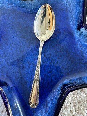 Towle Sterling Silver Louis XIV Dessert Oval Soup Spoon 7” 1924 - no monogram - Image 1 of 4