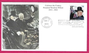 USA 1998 Mystic FDC - Celebrate The Century PRES. WOODROW WILSON 1913/21 - Shs - Picture 1 of 2
