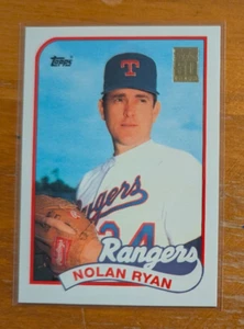 2001 Topps negociado #T134 Nolan Ryan 89 #106T Rangers - Imagen 1 de 1