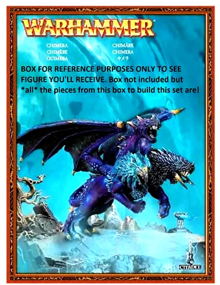 Warriors of Chaos: Chimera | Warhammer The Old World | OOP Rare Monster - Image 1 of 4