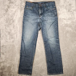 Chaps Jeans Men's 36X32 (Tag 34X32) Slim Straight Fit Stretch Blue - Picture 1 of 19