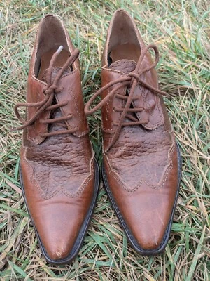 Nine West Oxfords Leather Shoes Size 8 - Image 1 of 4