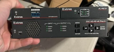 Extron DSC HD-HD 4K PLUS A 18Ghz HDMI 2.0 4K/60 4:4:4 Scaler Part 60-1573-01 - Image 1 of 2