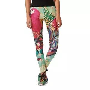 adidas Originals The Farm Company Arari Leggings Sport & Freizeit Papagei M69819 - Bild 1 von 3