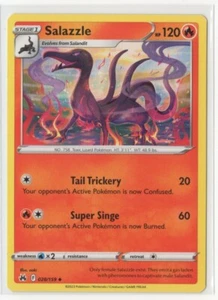 Pokemon Crown Zenith - 028/159 Salazzle - Picture 1 of 1