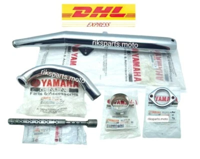 Fits FOR YAMAHA RXK RX135 RX125 RXS115 RX115 RX SPESIAL MUFFLER EXHAUST Genuine - Image 1 of 4