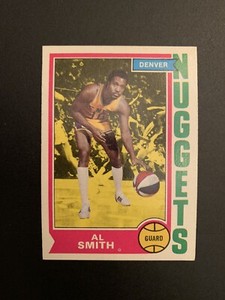 1974-75 Topps 1974 239 Al Smith Nuggets