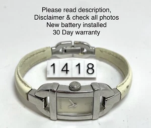 Gucci Stainless Steel Ladies Watch 6800L (New Battery & 30 Day Warranty) - Picture 1 of 12