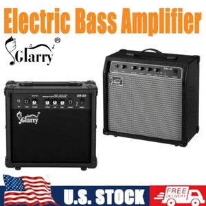 Glarry 20/40W Black Electric Bass Guitar Amplifier Volume Control for Beginners - Bild 1 von 20