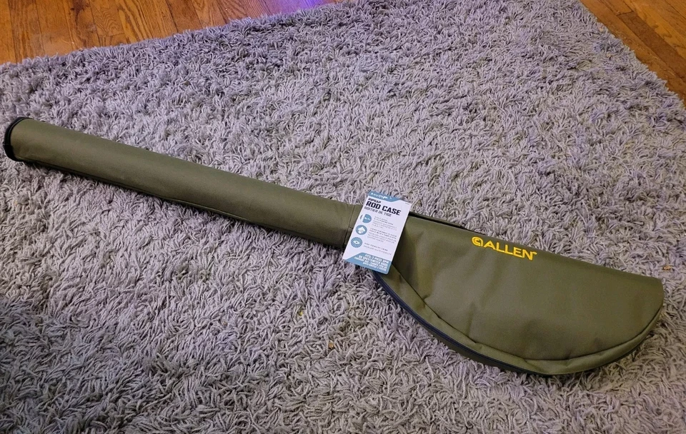 🔥🔥 Allen Company RIPRAP 2 piezas caña de pescar y carrete estuche de viaje 45" nuevo con etiquetas Foto 1 de 4