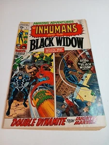 Amazing Adventures #1 Inhumans and the Black Widow (Marvel Comics 1970) - Imagen 1 de 6