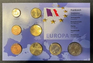 KMS - Frankreich - KMS-Satz, "Euro-Umlaufmüznen" (ungeöffnet) (3) - Bild 1 von 2