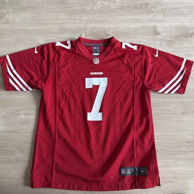 NFL Nike Youth Kaepernick 49ERS Carmesí - Grande 14/16 (usado una vez) Foto 1 de 4