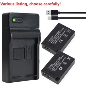 LP-E17 Battery or Slim Charger for Canon EOS R50 R8 RP R10,Rebel SL3 EOS 250D - Picture 1 of 39