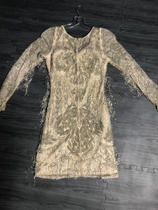 ebay fringe dress