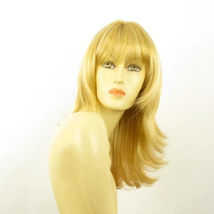 mid length wig for women light blond golden ref: GLADIS lg26 PERUK - Imagen 1 de 8