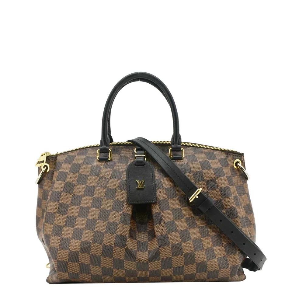 LOUIS VUITTON Odeon MM Damier Ebene Shoulder Bag Black - Image 1 of 4