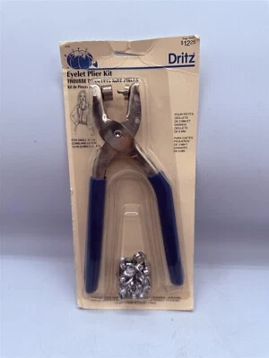 ВИНТАЖНЫЙ НОВЫЙ DRITZ 574 ОТВЕРСТИЕ ПЛОСКОГУБЦЫ НАБОР С ЗАЩЕЛКАМИ SYSLETS  - Изображение 1 из 4