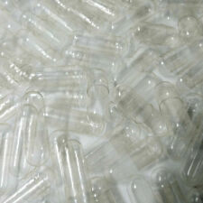 10k Size 0 00 1 2 3 Clear Empty Gelatin Capsules Pill Pure Halal Kosher