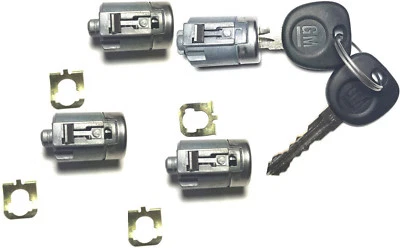 Express Savana Van 08-09 OEM Set Of 4 Door Lock Cylinders Keyed Alike 2 GM Keys - Image 1 of 2