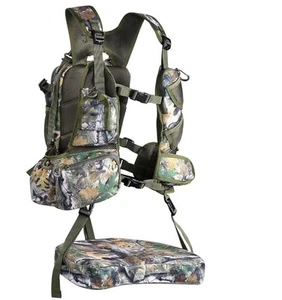 Turkey Vest with Seat: Lightweight Turkey Hunting Vest with Game Pouch, NIB - Picture 1 of 4