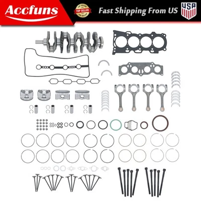 Engine Rebuild Overhaul Kit For 2002-2011 Toyota Camry 2002-2008 Toyota Solara - Image 1 of 4
