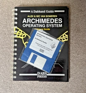 Acorn Archimedes Operating System A Dabhand Guide complete with Disk 1st edition - Picture 1 of 3