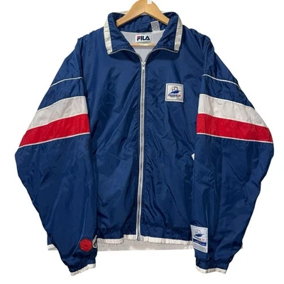 Vintage Fila World Cup France 98 Jacket Mens Sz XS Zip Windbreaker Oversized S M - Image 1 of 4