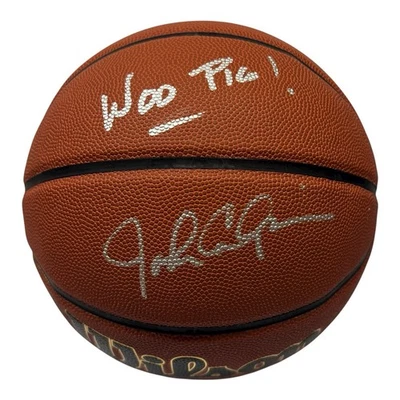 JOHN CALIPARI SIGNED AUTOGRAPH NCAA BASKETBALL ARKANSAS RAZORBACKS BECKETT COA - Image 1 of 4